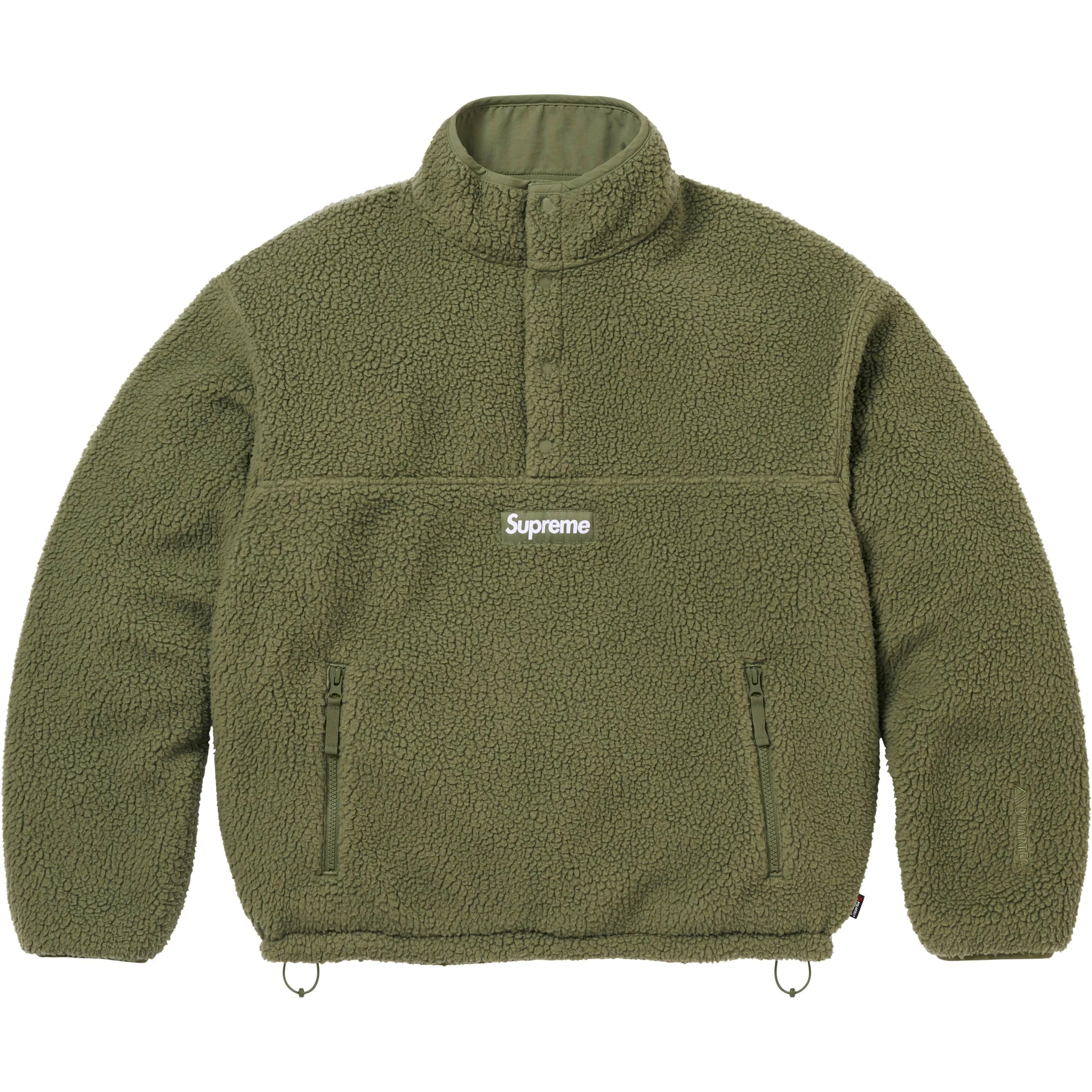 Polartec® Shearling Reversible Pullover view 3